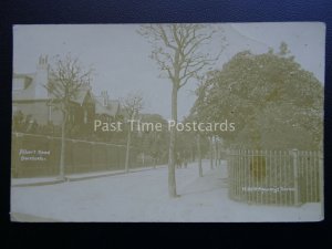 Dorset DORCHESTER Alberts Road c1913 RP Postcard by Hills & Powneys