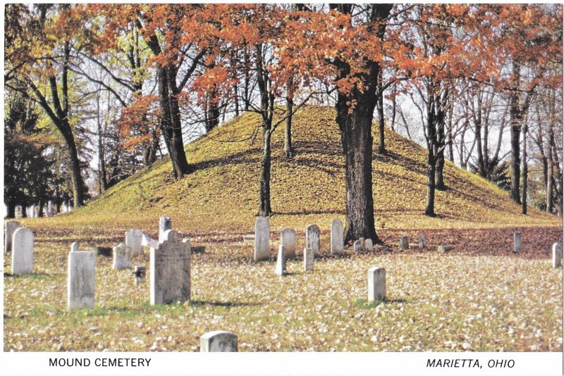 The Conos a Mound Cemetery in Marietta Ohio 4 by 6