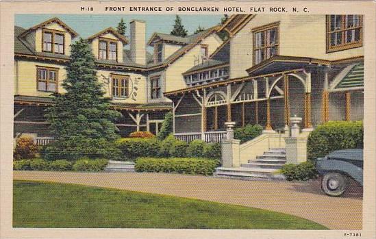 Front Entrance Of Bonclarken Hotel Flat Rock North Carolina