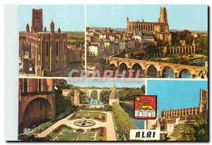 Postcard Modern Art in Albi City Tourism Center