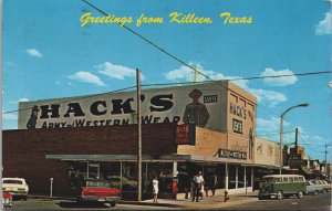 Greetings From Killeen Texas Vintage Postcard C210