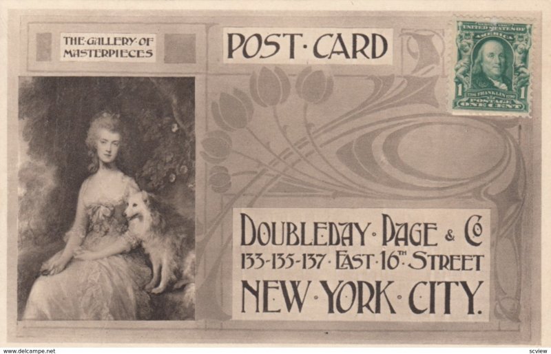 NEW YORK CITY , 00-10s ; Doubleday Page & Co. , Gallery of Masterpieces #2