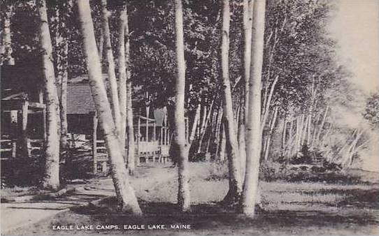 Maine Eagle Lake The Egale Lake Camps Artvue