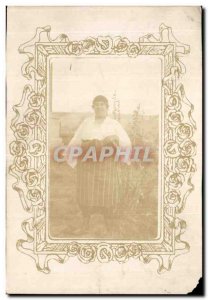 Photo Serbia 1922 Woman Folklore