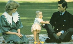Baby Prince William in New Zealand Steals Show 1983 Postcard