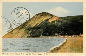 Canada - Quebec, Gaspe. Mt St Pierre