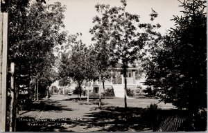 Redcliff Alberta Bandstand In The Park nr Medicine Hat Unused RPPC Postcard E90