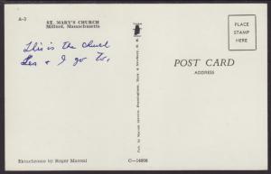 St Mary's Church,Milford,MA BIN