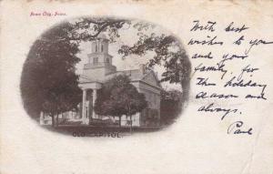 The Old Capitol - Iowa City, Iowa - pm 1909