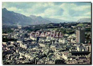 Modern Postcard Chambery General view and the Dent du Chat