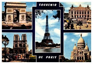 Postcard France Paris - multiview