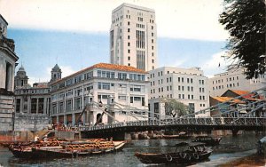 Singapore River and Cavangh Bridge Singapore Postal Used Unknown 