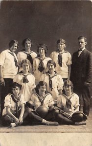 Photo of Girls Basketball Team Real Photo - Pendleton, Oregon OR  