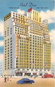 Hotel Dixie - New York City Postcards, New York NY Postcard