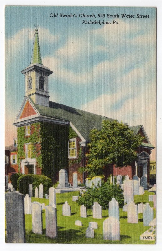 Philadelphia, Pa., Old Swede's Church, 929 South Water Street