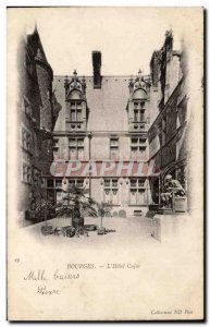 Old Postcard Bourges L & # 39Hotel Cujas