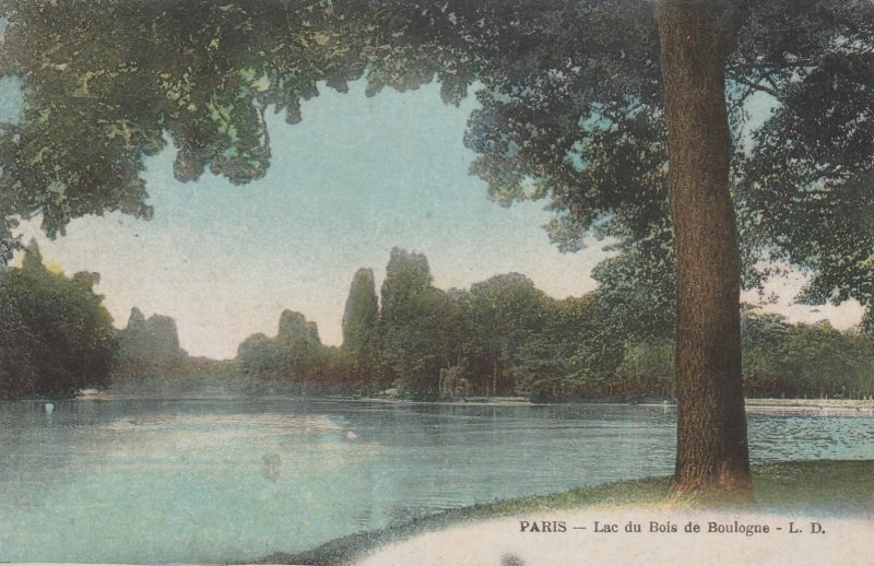 Paris Lac Du Bois de Boulogne