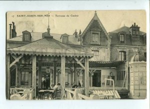 3090432 FRANCE Saint-Aubin-sur-Mer Terrasse Casino Vintage PC