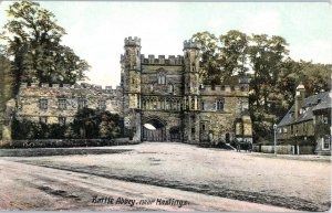 Battle Abbey Near Hastings England Postcard