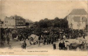 CPA AK Un jour de Foire a CARENTAN (209275)