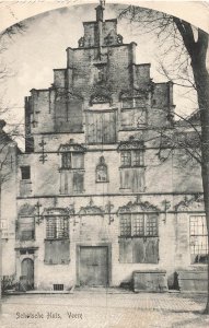 Veere Schotsche Huis Pension Postcard 1919 Middelburg Netherlands Posted