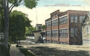 Jones & Lamson Machine Shops - Springfield, Vermont VT  