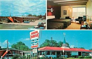 FL, Tallahassee, Florida, Howard Johnson's Motor Lodge West, Dexter Press 