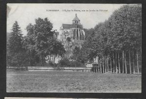 Tonnerre - L'Elise St Pierre, vue de Jardin de l'Hopital