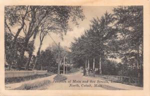 CONTUIT, MA Massachusetts  JUNCTION MAIN & SEA STREETS  Barnstable County  1916