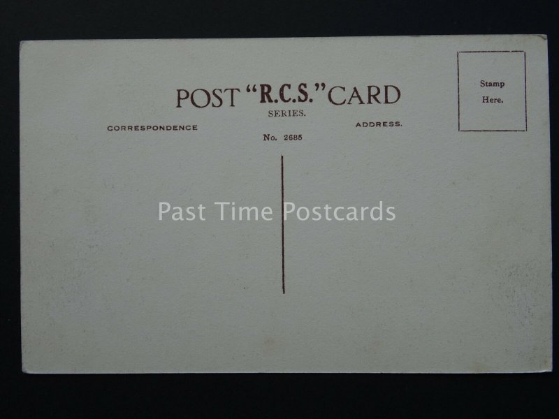 Lancashire WARTON CRAG & HOUSES - Old Postcard R.C.S. 2685