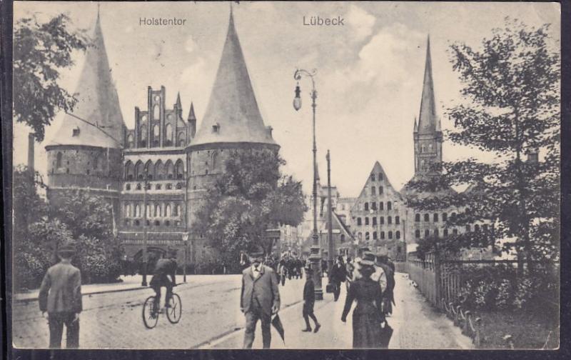 BGermany - Lubeck - Holstentor  1920