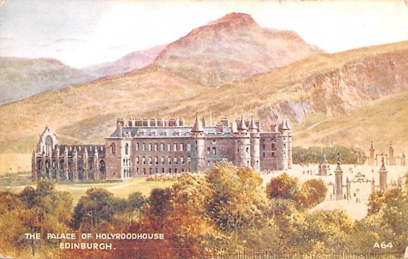 The Palace of Holyroodhouse Edinburgh Scotland, UK 1950 