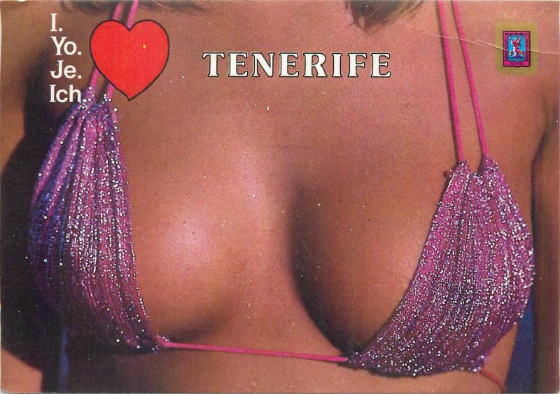 I love Tenerife postcard