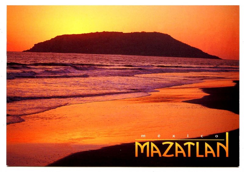 Mexico - Mazatlan. Sunset on the Beaches