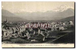 Old Postcard Dauphine Mure view Generale
