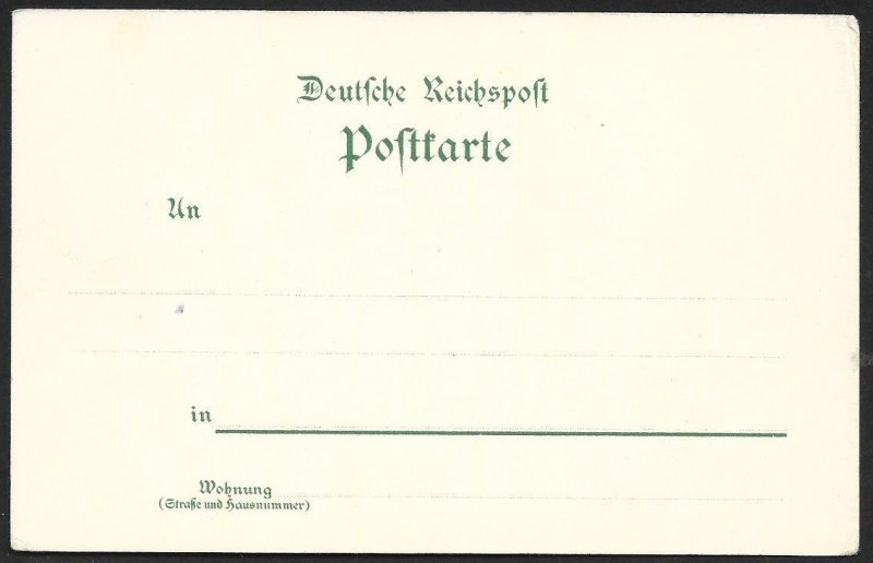 WORLDWIDE Stamps on Postcard Flowers Unused c1905