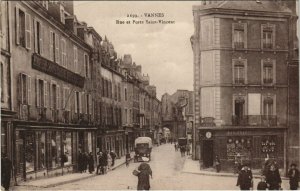 CPA VANNES Rue et Porte St-Vincent (145054)