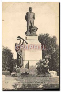 Old Postcard From Tunis Monument Jules Ferry