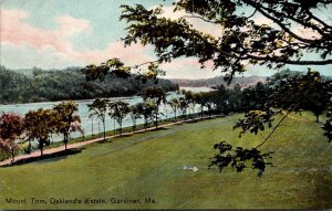 Maine Gardiner Oakland's Estates Mount Tom 1911