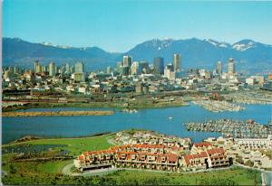 Vancouver BC British Columbia False Creek Project UNUSED Vintage Postcard D92