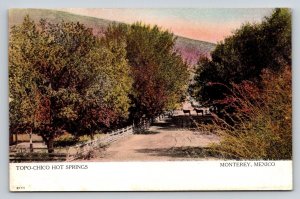 Topo-Chico  Hot Springs  Monterey  Mexico  Postcard