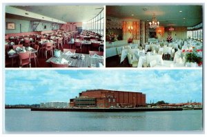 1960 Harborview Restaurant Dining Room Tallahassee Florida FL Posted Postcard