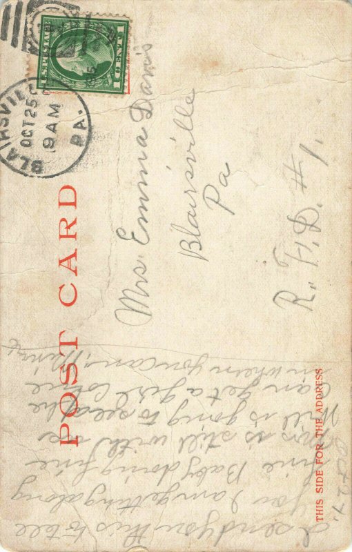 Postcard Spangler's Spring Gettysburg Pennsylvania Posted 1915