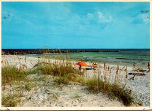 Florida Panama City Beach White Sandy Beach