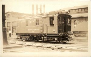 Reading Co Train Car WR Osborne Real Photo Postcard - Philadelphia PA