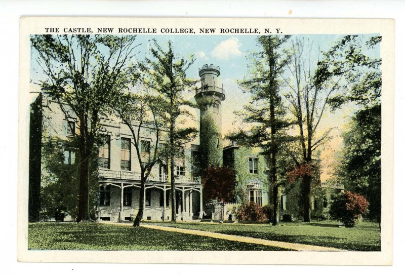 NY - New Rochelle. The Castle, New Rochelle College