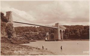 BR68311 menai bridge  wales judges 1939   real photo