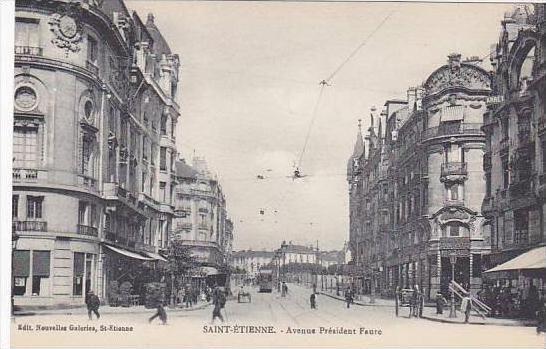 France Saint Etienne Avenue President Faure