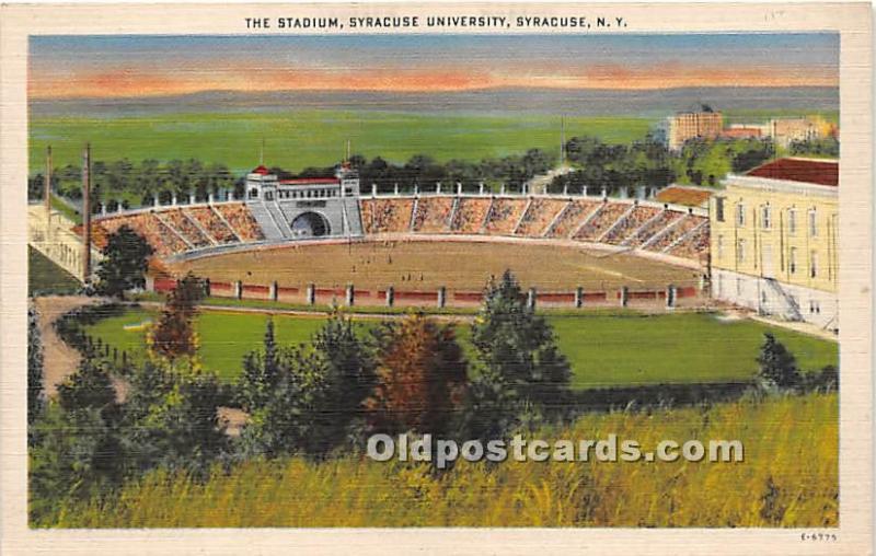 The Stadium, Syracuse University Syracuse, NY, USA Stadium Unused 