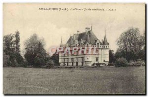 Old Postcard Azay Le Rideau Le Chateau